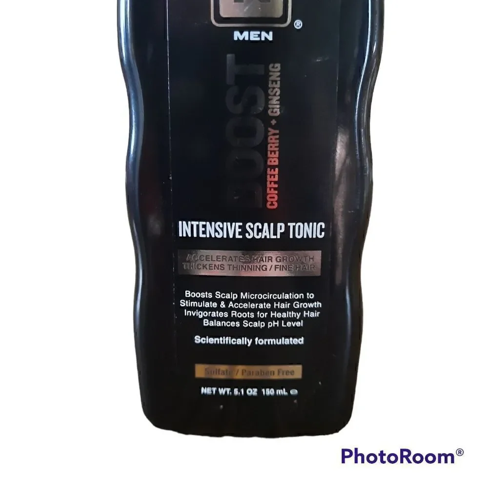 BOOST IT Intensive Scalp Tonic Spray for Men Hair Growth, Thicken 5.1oz